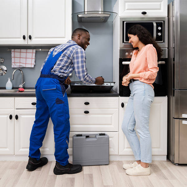 can you provide an estimate for cooktop repair before beginning any work in Calumet County